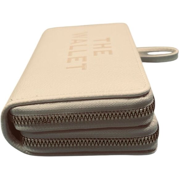 Designer Fashion Cream “The Wallet” Wristlet Wallet - Picture 5 of 9